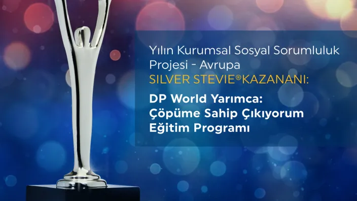 Stevie gümüş ödülü.